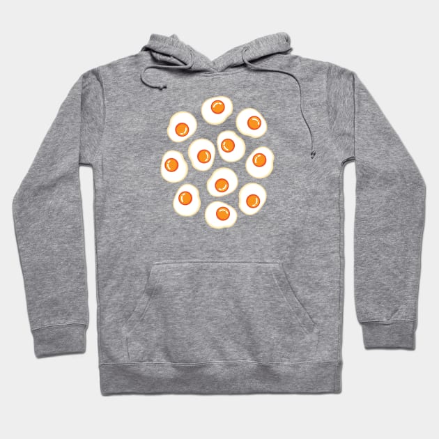 Eggs | Cute | Orange Hoodie by Wintre2